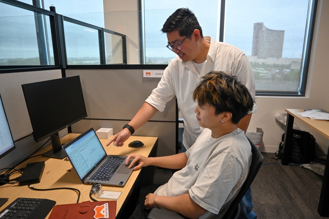 William Ma with Bao Nguyen